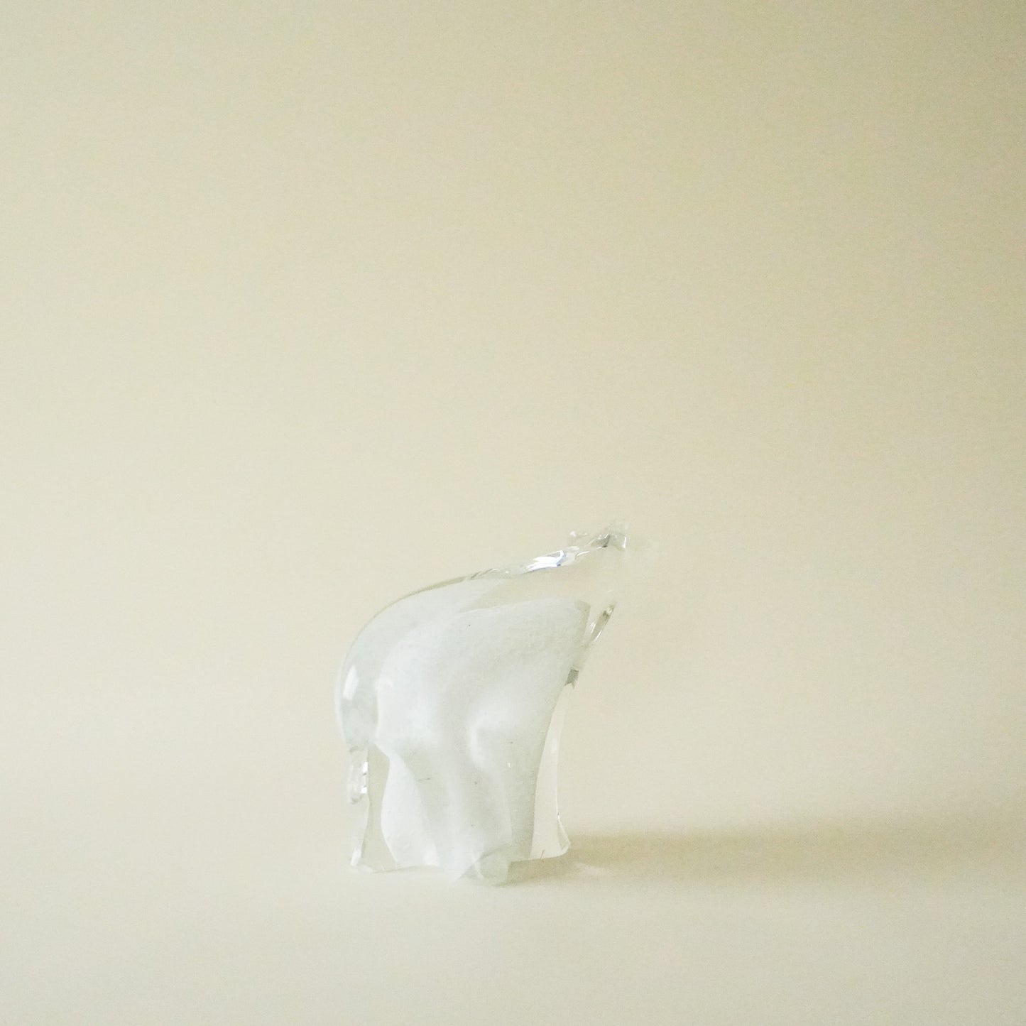Scandinavian Art Glass しろくまのオブジェ